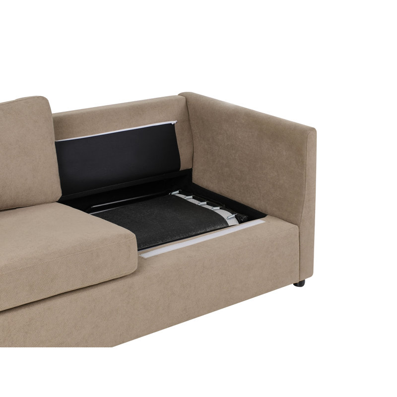 Sofa Bed INKOO, Brown