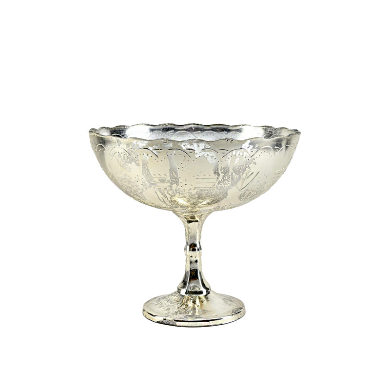Pot en verre Otter, H 7 po x l 8 po x P 8 po