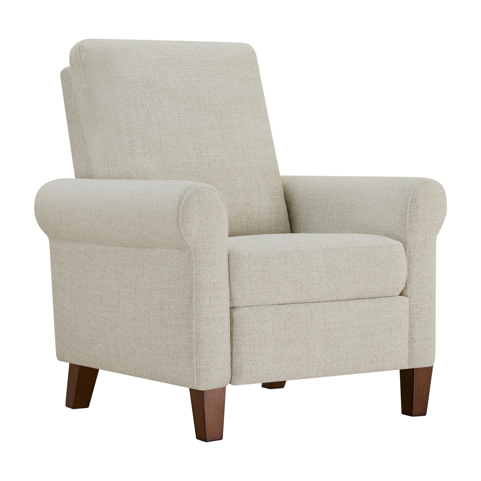 Eleanora Upholstered Recliner , Milo Linen