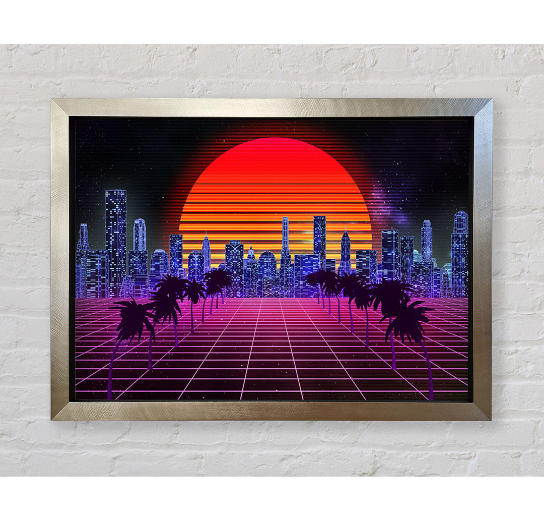 Sunshine City Retro - Druck