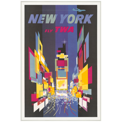 New York, Fly TWA Giclee Print by Soicher Marin Archives