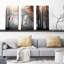 Autumn Woods - Ensemble de 3 reproductions de photos sur toiles tendues-711619559