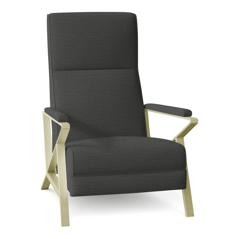 Infinity Recliner, Brushed Brass, Perigold Ishi Anthracite
