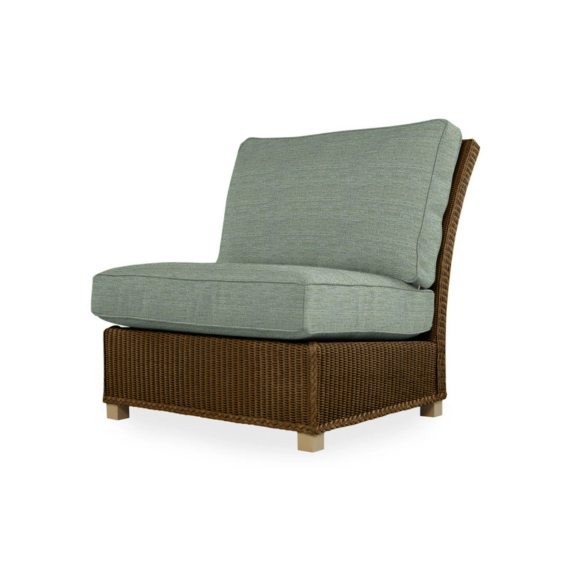 Hamptons Outdoor Lounge Chair, Bark, Cottage Pepper