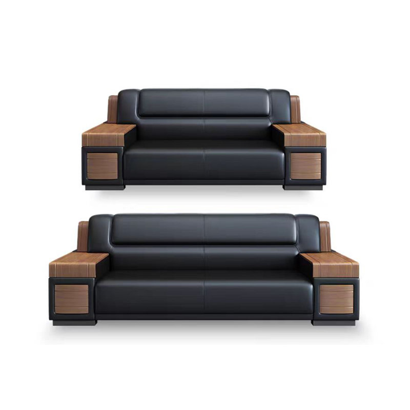 Nouvel ensemble de canapé de bureau moderne de style chinois simple