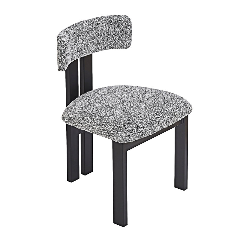 Chaise d'appoint rembourrée (ensemble de 2)