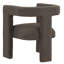 Chaise d'appoint 1Pc Contemporary Boucle-877841178