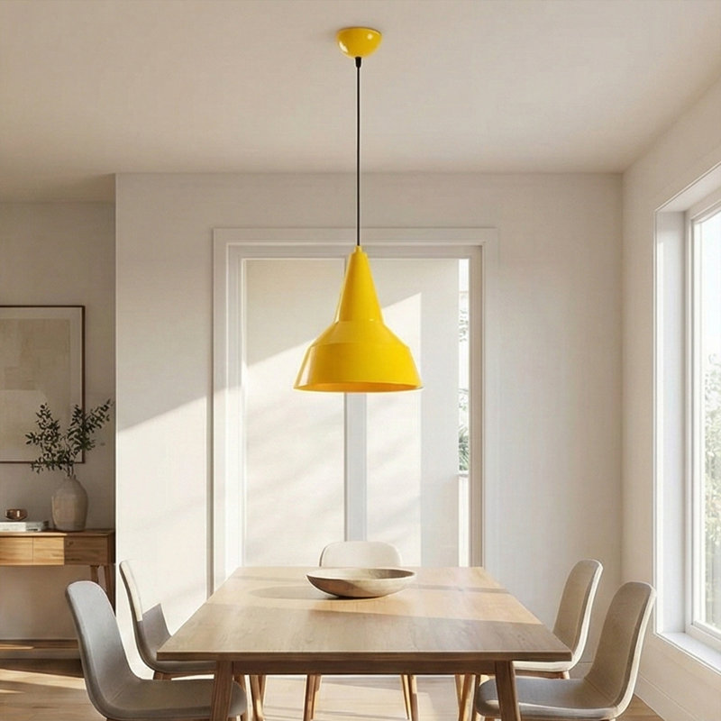 Luminaire suspendu simple à hauteur réglable