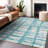 Premium Machine Washable Prisco Teal Rug-41214642