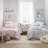 Laura Ashley Belinda Blue Floral Cotton Reversible Comforter Set-86644908