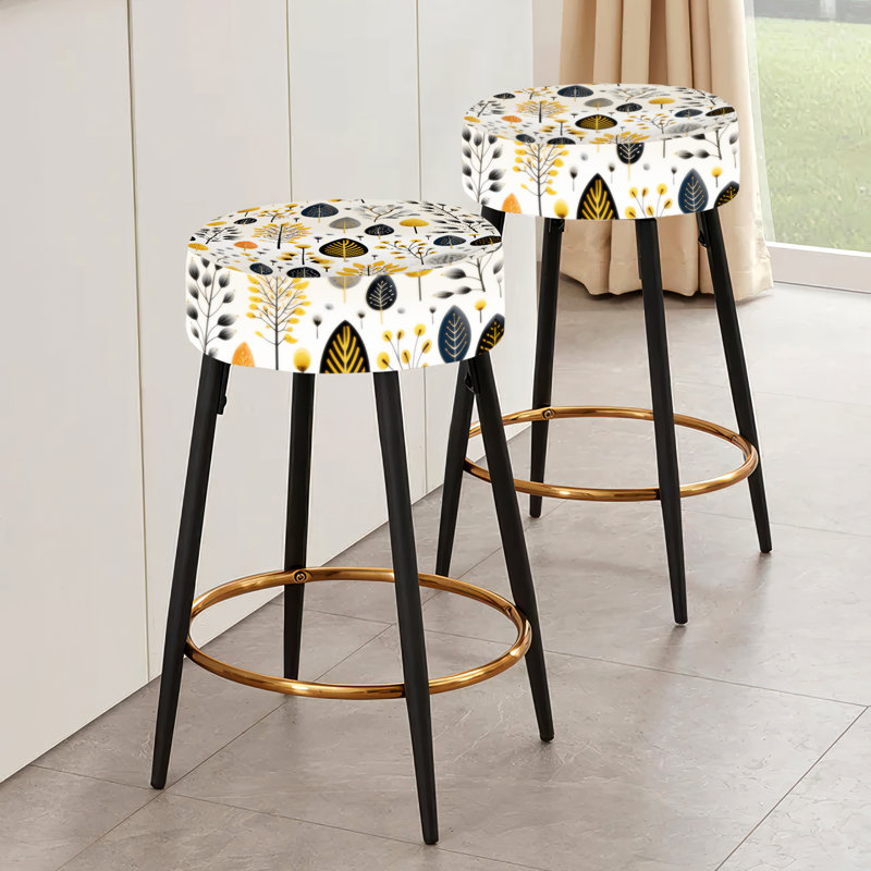 Ensemble de 2 tabourets de bar Minimalist Charm
