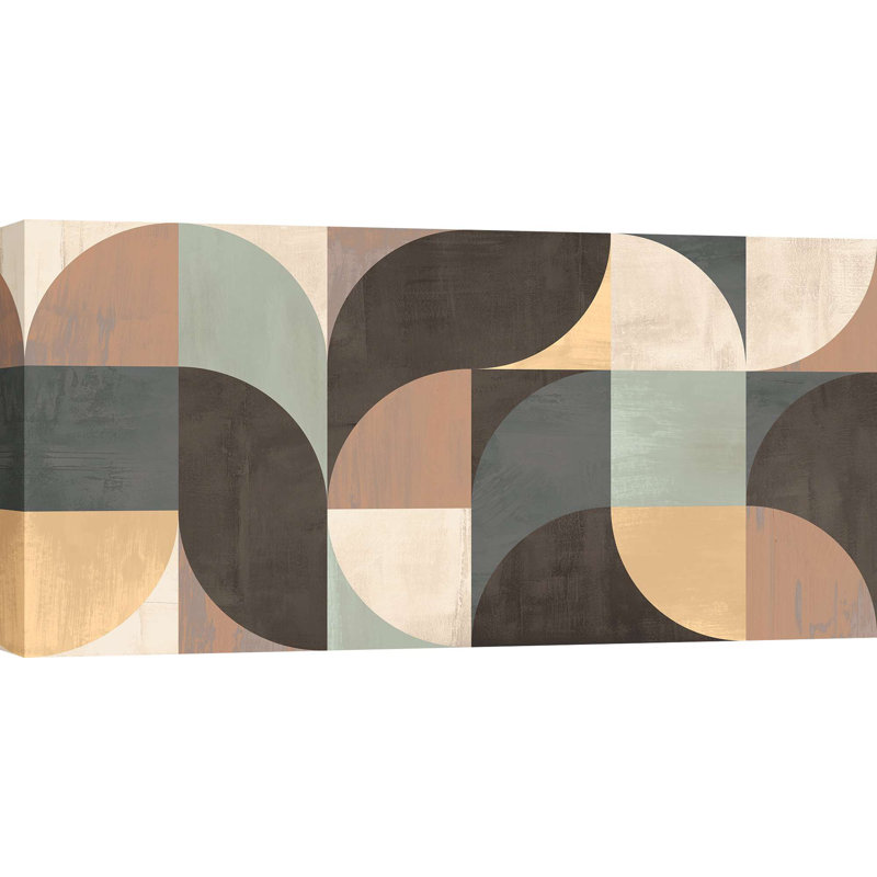 Sandro Nava - Wrapped Canvas Print, 35cm H x 70cm W x 4cm D, Brown