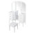 Camyla 46.5'' Modern Makeup Vanity Set