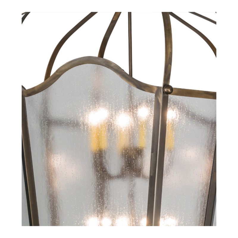 Citadel 12 - Light Chandelier, Antique Copper