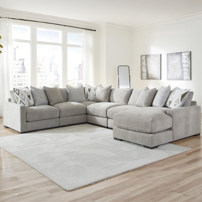 Canapé modulaire 6 pièces avec méridienne Bradninch
