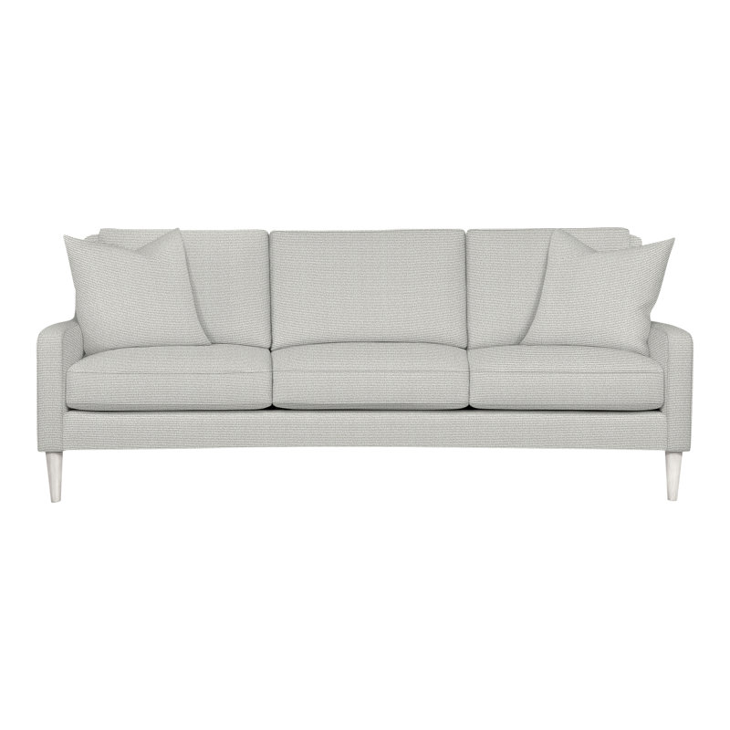 Canapé à accoudoirs carrés 86,5 po Ease, Casablanca, Mélange de coton et polyester Callaloo
