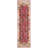 Hertzler Southwestern Wool Fuchsia/Light Gray Area Rug-31131435