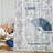 Semi Sheer Kids Curtains Floral Bunny Forest Curtains for Girl Room Rod Pocket Curtain Pair-1504738151-1504738147