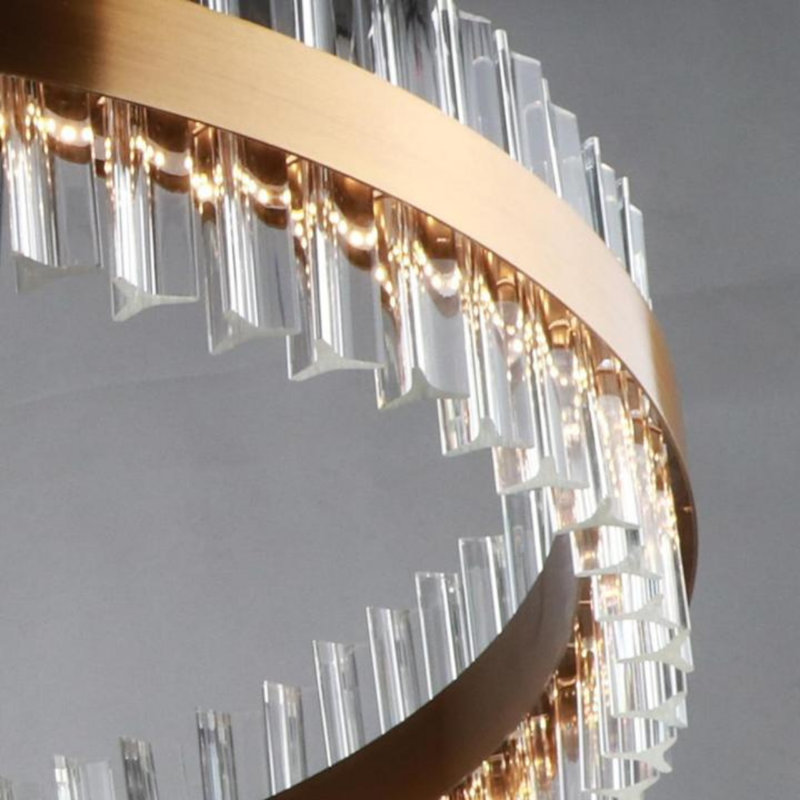 Compton 8 - Light Unique/Statement LED Chandelier
