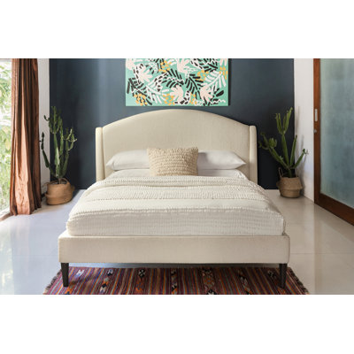 Kireina Upholstered Panel Bed -  Corrigan Studio®, 9131F5A1079A4F9BB532526C5CCBD215
