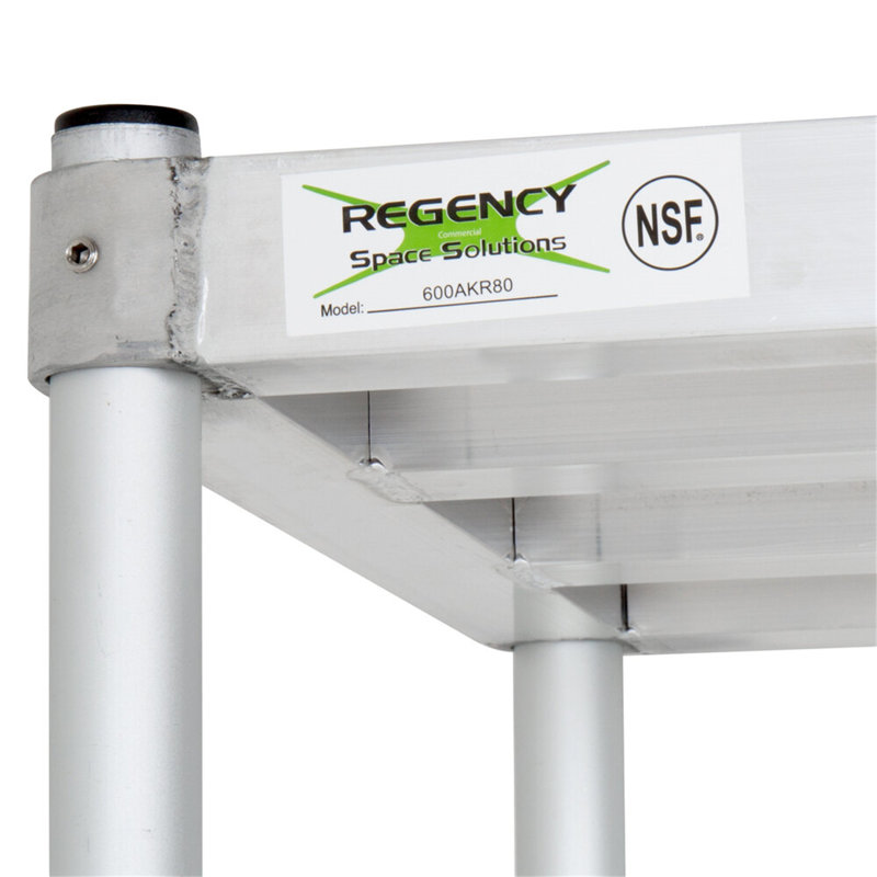 80'' W Metal Shelving Unit