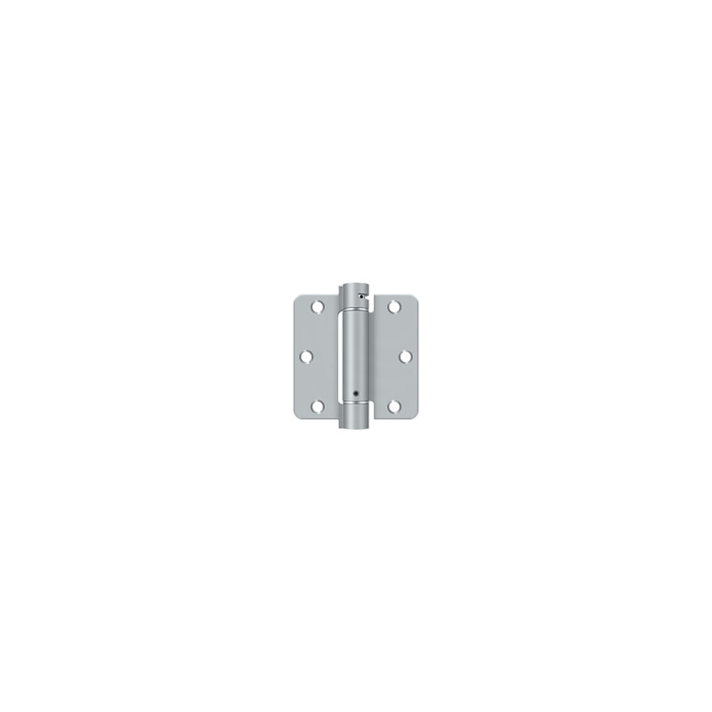 Steel Hinge, Brushed Chrome