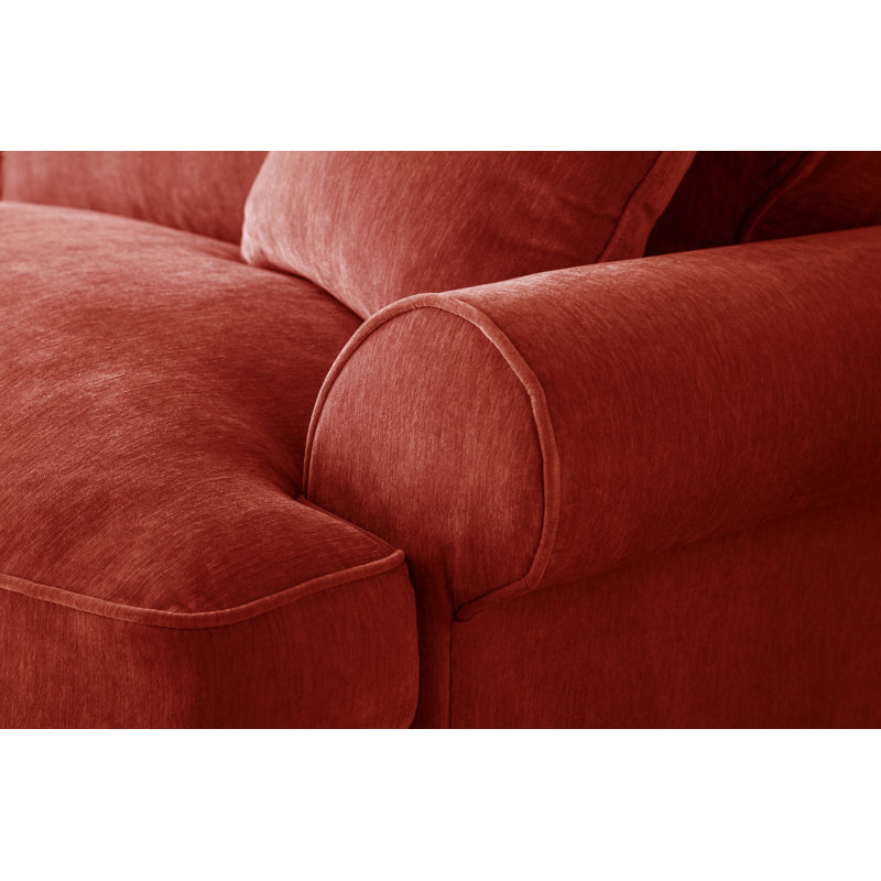 Longfellow Corner Chaise Sofa, Left Hand Facing, Apricot
