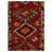 One-of-a-Kind Hand-Knotted 2'7" x 12'7" Runner Wool Area Rug in Red/Orange