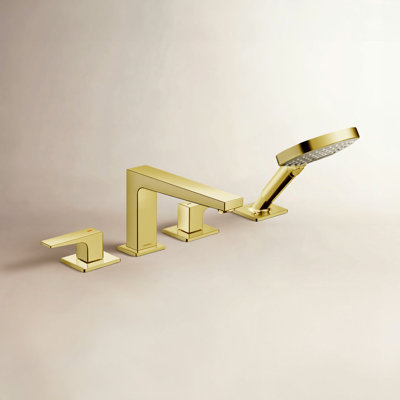 Metropol 4-Hole Roman Tub Faucet Set