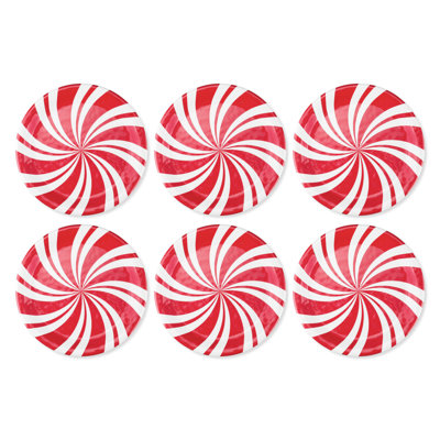 Peppermint, 9" Melamine Plate S6
