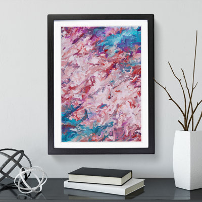 Sacrificing It All Abstract - Framed Print