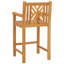 Outdoor Teak Bar Stool