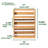 Bamboo 3-tier Spice Rack