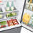 Samsung 27 Cubic Feet Mega Capacity Counter Depth 3-Door French Door Refrigerator with Dual Auto Ice Maker in Fingerprint Resistant Stainless Steel