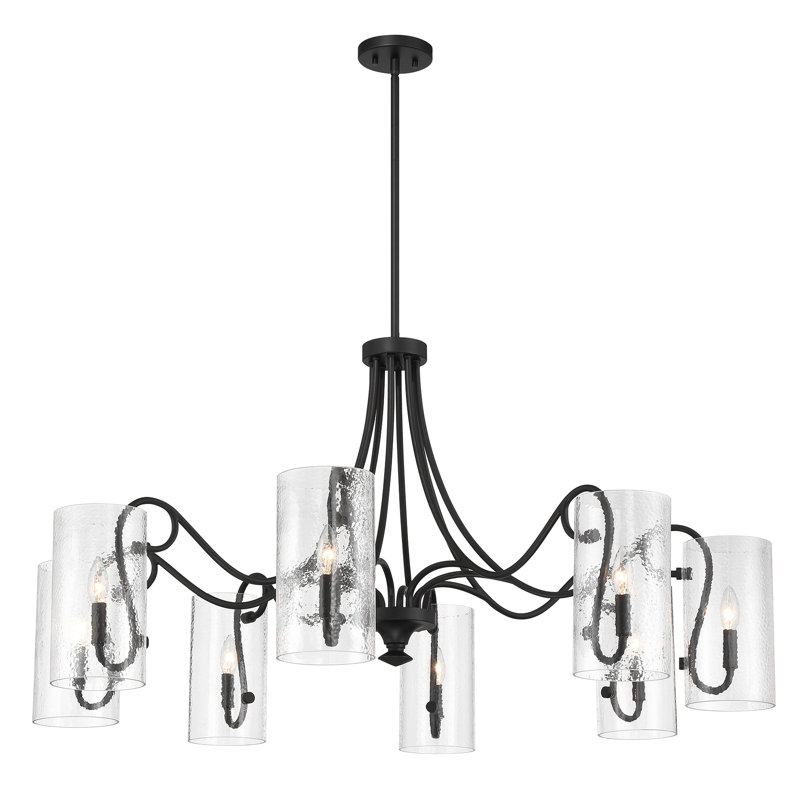 Lustre classique unique à 8 lumières Climente