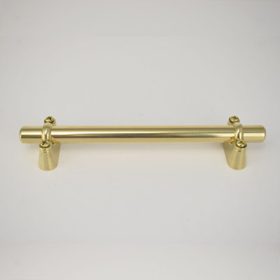 Solid Brass Bar Pull With Solid Brass Extenders