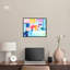 «Pastel Street Blocks», art mural abstrait sur toile par Art Remedy-104334213-104334217