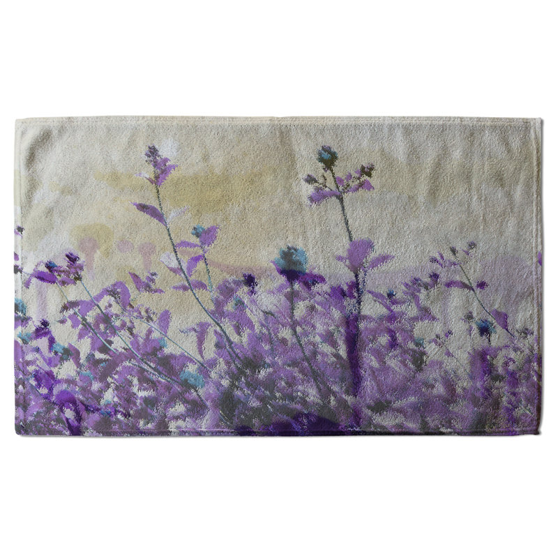 Cotton Floral Tea Towel Kitchen Towel