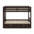 Twin Over Pull-Out Bunk Bed With Trundle-1876309611