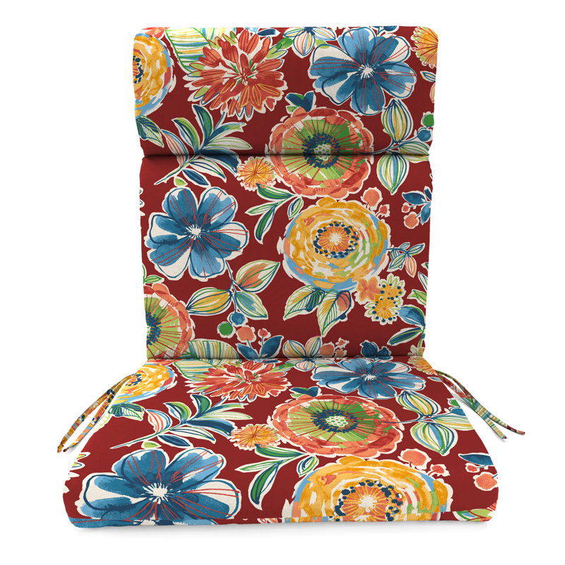 Outdoor Lounge Chair Cushion, Colsen Berry