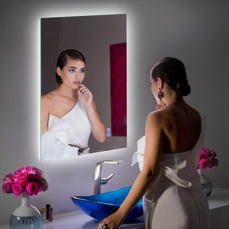 Miroir de salle de bain Caellum, H 71,93 po x l 35,98 po
