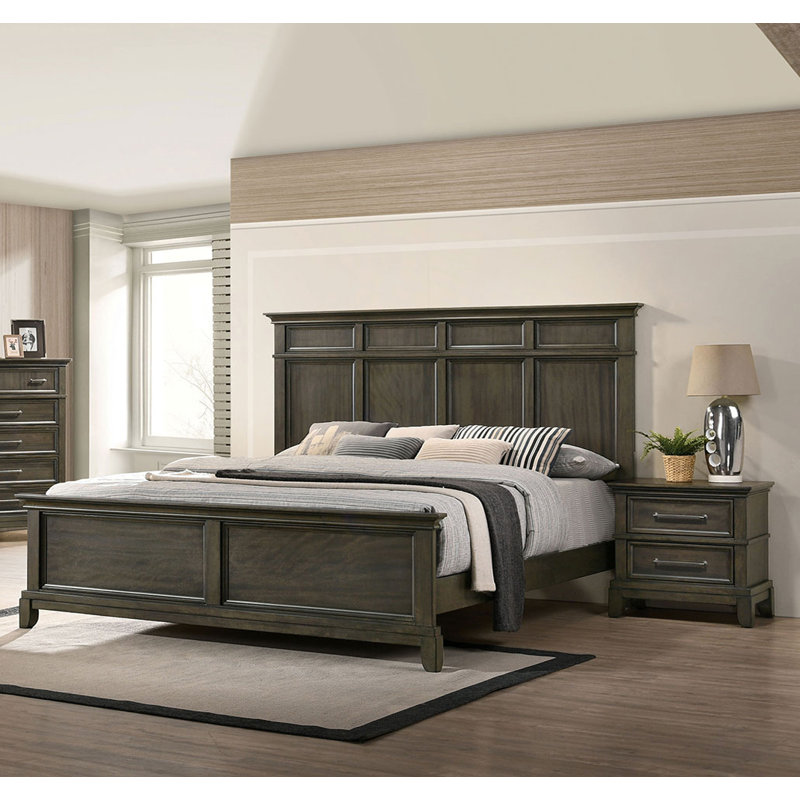 Table de chevet, gris