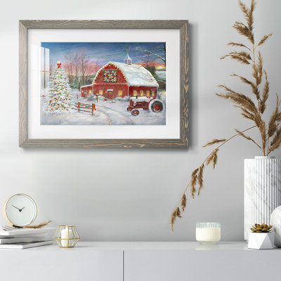 Anticipating Christmas, reproduction d'art encadrée