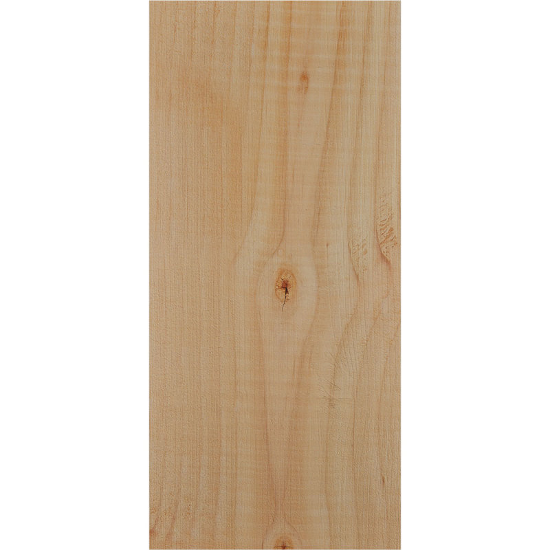 New Brighton Corbel avec plaque arrière, H 12 po x l 5,5 po x P 8 po, Sapin de Douglas, Lisse