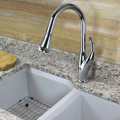 Transolid Layla Pull Out Kitchen Faucet