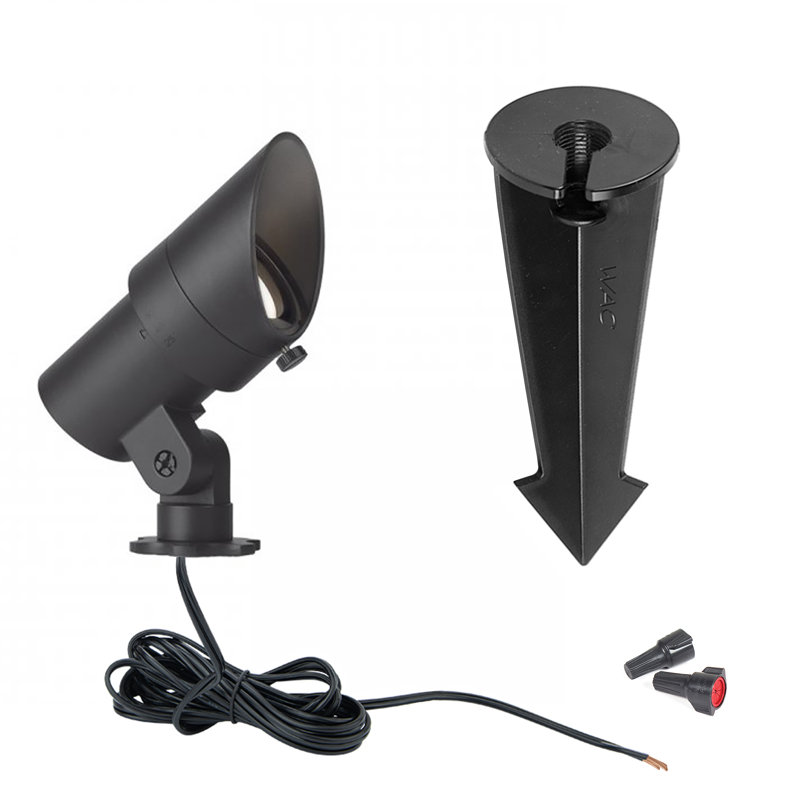 Black Aluminum 12V LED Mini Accent Light
