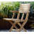Flip Teak Folding Armchair