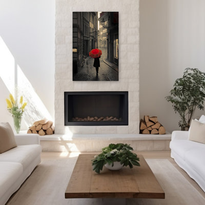 Red Rain - photographie figurative, art européen
