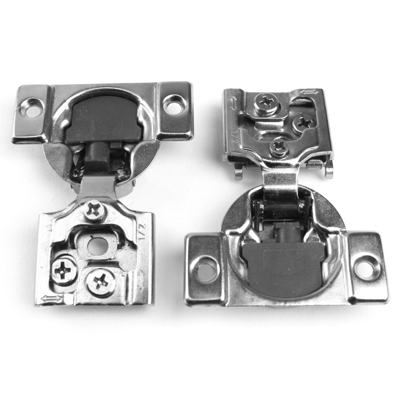 1/2 Overlay 50 Pack 105 Degree Soft Close Face Frame Concealed Hinges