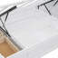 Lit plateforme double en bois avec rangement - aucun sommier nécessaire Robuste!-19718073-19718074